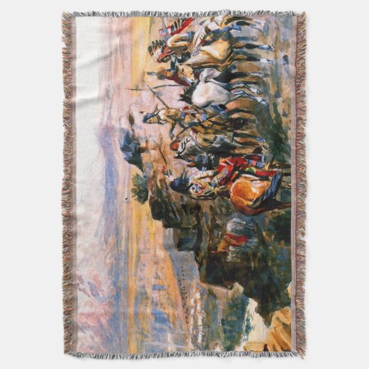 "Planning the Attack" door Charles M Russell Deken (Voorkant Verticaal)