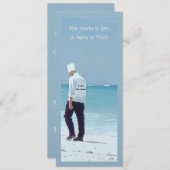 PLANNING THE DINNER PARTY KAART (Voorkant / Achterkant)