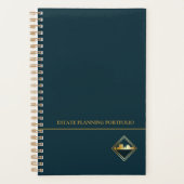 Planning van de staatsplanning - Donkerblauw | Gou Planner (Voorkant)