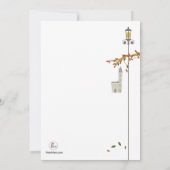 Planning van hun toekomstige uitnodiging (Achterkant)