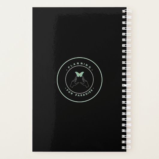 Planning voor Paradise Calendar Planner (Achterkant)