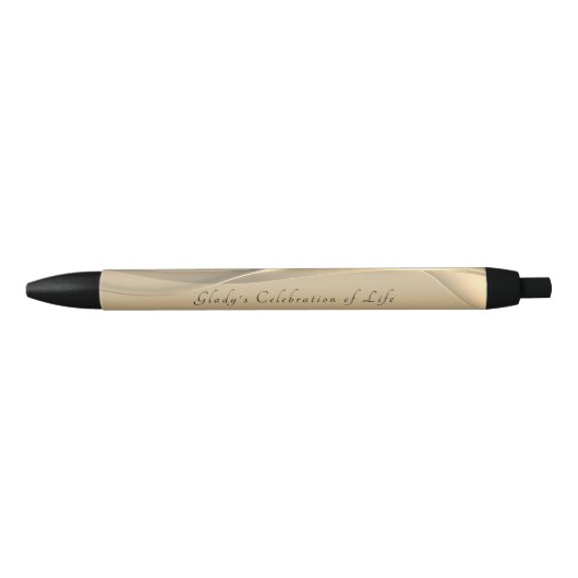 Planning voor Paradise Custom Pen | Gouden gloed (Voorkant)