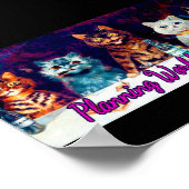 Planning World Domination, Meeting by Louis Wain Poster (Hoek)