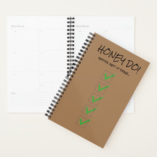 Planningboek "HONEY DO" Planner (Display)