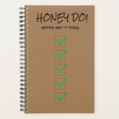Planningboek "HONEY DO" Planner (Voorkant)