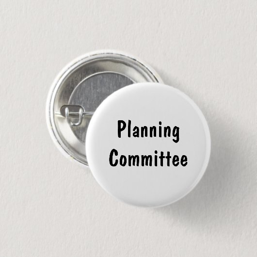 Planningscomité Ronde Button 3,2 Cm (Voorkant /achterkant)