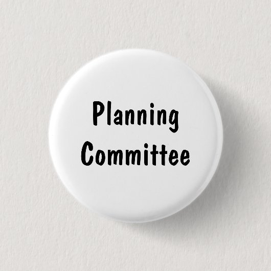 Planningscomité Ronde Button 3,2 Cm (Voorkant)