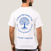 Planningscomité T-Shirt - Mannen (Achterkant)
