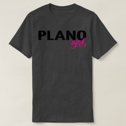 plano meisje t-shirt (Design voorkant)