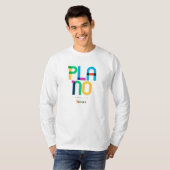 Plano Texas Mid Century, Pop Art, T-shirt (Voorkant volledig)