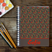 Planode voor papaver met bruine papaver planner