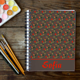 Planode voor papaver met bruine papaver planner