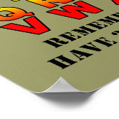 Plans 'B' tot 'Z' Poster (Hoek)
