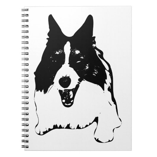 Plans Beside a Corgi Notitieboek (Voorkant)