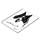 Plans With Short Ears Up Notitieboek (Linkerzijde)