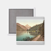 Plansee, algemeen uitzicht, Tirol, Oostenrijk-Hong Magneet (Voorkant / Achterkant)