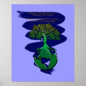PLANT A FOREST Art Poster & gedicht (Voorkant)