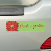 Plant a Garden Bumpersticker (Op auto)