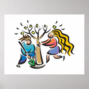 Plant A-structuur Poster