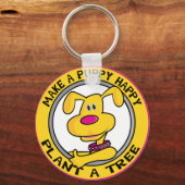 Plant A-structuur Sleutelhanger (Voorkant)