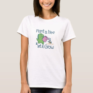 Plant A-structuurdeino T-shirt