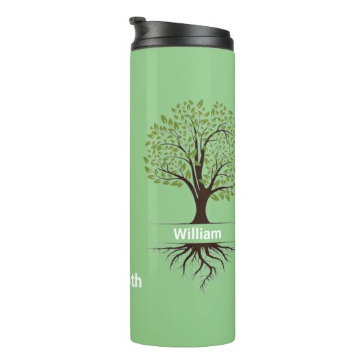 Plant A Tree: Save Mother Earth Arbor Day Apr 26th Thermosbeker (Geroteerd rechts)