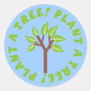 Plant a Tree Stickers