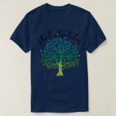Plant A Tree Today Cool Environmental Pattern T-shirt (Design voorkant)