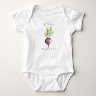 Plant aangedreven   Bieten   Biologische veggie Romper