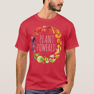 Plant aangedreven Funny Gym Workout Mannen Vegetar T-shirt
