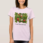  Plant aardbei T-shirt (Voorkant)