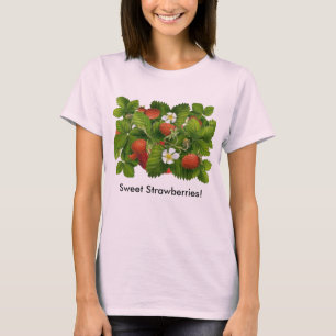 Plant aardbei T-shirt
