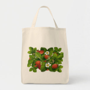 Plant aardbei Tote Bag