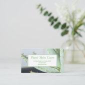 Plant alleen huidverzorging visitekaartje (Staand voorkant)