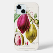 plant antique flower Case-Mate iPhone case (Achterkant)