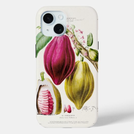 plant antique flower Case-Mate iPhone case (Achterkant)