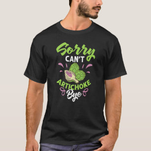 Plant Artichoke Recipe Vegetable Flower Seeds T-shirt