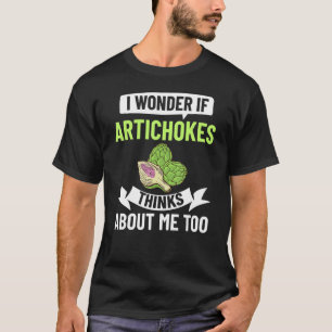 Plant Artichoke Recipe Vegetable Flower Seeds T-shirt