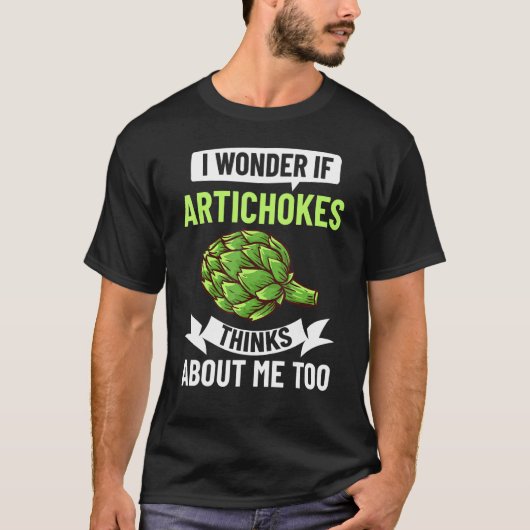 Plant Artichoke Recipe Vegetable Flower Seeds T-shirt (Voorkant)