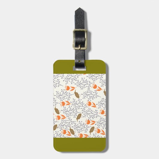 Plant Bagagelabel (Voorkant verticaal)