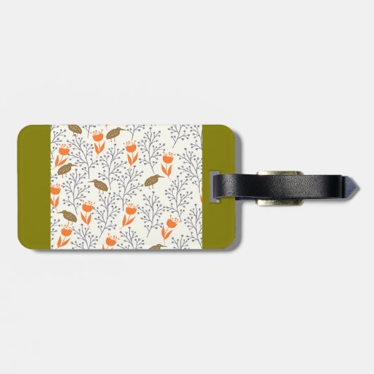 Plant Bagagelabel (Achterkant horizontaal)