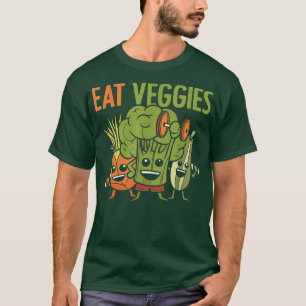 Plant Based Diet Veggie Lovers Vegans Fitness Vega T-shirt