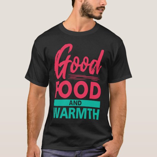 Plant Based Food Good Mood Go Vegan T-shirt (Voorkant)