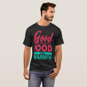 Plant Based Food Good Mood Go Vegan T-shirt (Voorkant volledig)