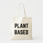 Plant Based Vegan Tote Bag (Voorkant)
