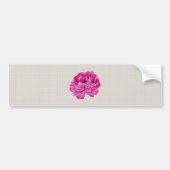 plant, bloem, bloemblad, roze, magenta, lettertype bumpersticker (Voorkant)