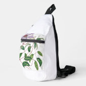 Plant bloemenboeket Print Cut Sew Sling Bag (Rechterhoek)