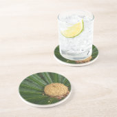 Plant/Bloemenserie---Sago Palm Onderzetter (Zijkant)