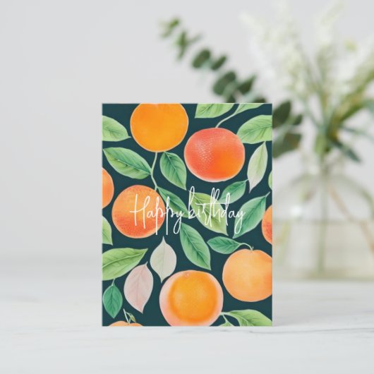 plant briefkaart (Staand voorkant)