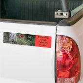 Plant-bumpersticker Bumpersticker (Op Truck)